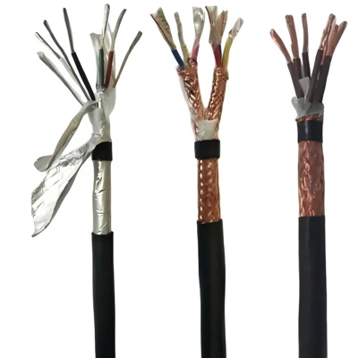 Cable de control de alta temperatura de caucho de silicona flexible retardante de llama ZR-KFFR